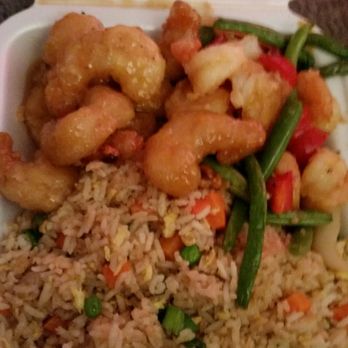 Panda Express - My 5 flavor shrimp I got today with fried rice. Hoo doggie!!! - Chinese Near Me - Kansas City, Kansas Panda Express - My 5 flavor shrimp I got today with fried rice. Hoo doggie!!! - Chinese Near Me - Kansas City, Kansas