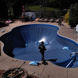 Rockvale Pools - So the owner decided to give Rockvale Pools a chance to redo their liner....