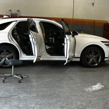 Mr Tint  - My baby getting her windows tinted - Auto Glass Services Near Me - Vista, California