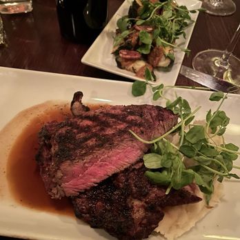 Bryans On 290 - Ribeye w grilled zucchini - New American Near Me - Johnson City, Texas Bryans On 290 - Ribeye w grilled zucchini - New American Near Me - Johnson City, Texas