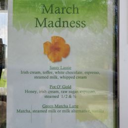 A picture of Talia's March Madness flyer. A picture of Talia's March Madness flyer.