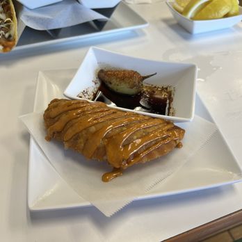 Mariscos Licenciado - Shrimp empanada - Mexican Near Me - Anaheim, California Mariscos Licenciado - Shrimp empanada - Mexican Near Me - Anaheim, California
