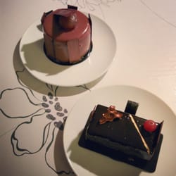 MyuMyu - Chestnut Cake, Dark Chocolate and Raspberry Cake