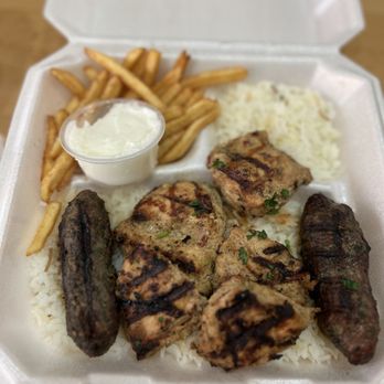 ShouFi MahFi Mediterranean Grill - Mix Grill Platter (~$26) - Mediterranean Near Me - Orlando, Florida ShouFi MahFi Mediterranean Grill - Mix Grill Platter (~$26) - Mediterranean Near Me - Orlando, Florida