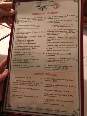 Menu photo 1 Brasserie Petanque Buenos Aires, C