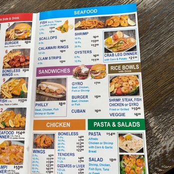 Sams Seafood - Menu - Seafood Near Me - Leesburg, Florida Sams Seafood - Menu - Seafood Near Me - Leesburg, Florida