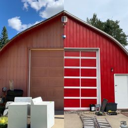 Exterior outside entrance of Prime Painting Calgary - Farm Quonset Repaint Exterior outside entrance of Prime Painting Calgary - Farm Quonset Repaint