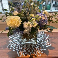 One of the three arrangements ordered.