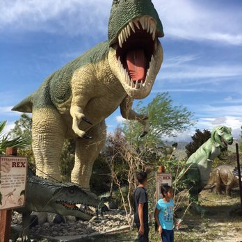 Cabazon Dinosaurs - The dinosaur looks pretty updated with the painted colors. It's an interesting park. - Museums Near Me - Cabazon, California Cabazon Dinosaurs - The dinosaur looks pretty updated with the painted colors. It's an interesting park. - Museums Near Me - Cabazon, California