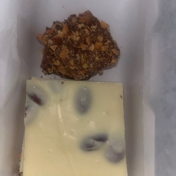 Sweenor's Chocolates - Almond bark needs almonds! - Candy Stores Near Me - Cranston, Rhode Island