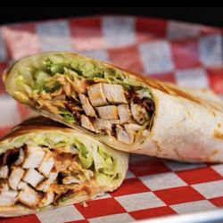 Twins Gyros - Jimmy's chicken wrap