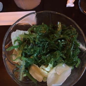 Osaka At the Station - Seaweed salad over iceberg - Sushi Bars Near Me - Bradley Beach, New Jersey Osaka At the Station - Seaweed salad over iceberg - Sushi Bars Near Me - Bradley Beach, New Jersey
