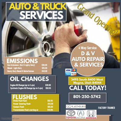 D & V Auto Repairs