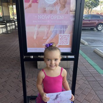 Tutu School Irvine - All smiles after her first class :) - Dance Schools Near Me - Irvine, California
