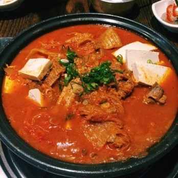 Kobi Korean BBQ - The soup was really spicy despite me telling the server to have our soup less spicy. - Barbeque Near Me - Vaughan, Ontario Kobi Korean BBQ - The soup was really spicy despite me telling the server to have our soup less spicy. - Barbeque Near Me - Vaughan, Ontario