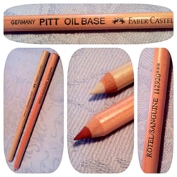 Rizzoli - Gomma matita e sanguigna a base d'olio della Faber Castel, per me la marca migliore per il materiale da disegno