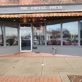The Coffee Press - Later lunch....finally checking this place out was somewhere mom and I wanted to stop for lunch. - Coffee & Tea Near Me - Batavia, New York