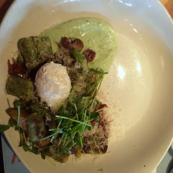 Root Down - Spinach gnocchi - New American Near Me - Denver, Colorado