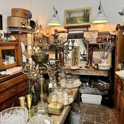 Magnolia Vintage, Home & Gift - Back left corner vendor.