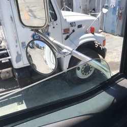 CDL Technical & Motorcycle Driving School - Old trucks. Hardly running. With no ac in Miami heat