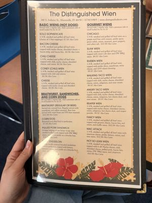 Menu photo 3 The Distinguished Wien Mooresville, IN