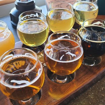 Dark Sky Brewing - Beer Flight - Breweries Near Me - Flagstaff, Arizona
