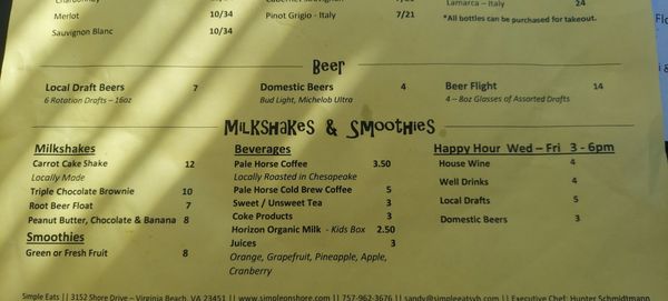 Menu photo 7 Simple Eats Virginia Beach, VA Menu photo 7 Simple Eats Virginia Beach, VA