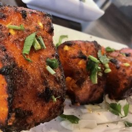 The best Salmon Fish Tikka Kabab period. The best Salmon Fish Tikka Kabab period.