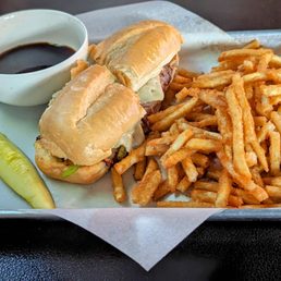 Rubin sandwich with fries Rubin sandwich with fries
