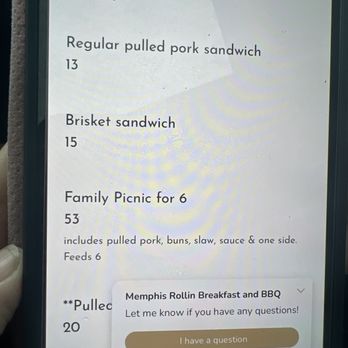 Memphis Rollin Breakfast and BBQ - Menu - Food Trucks Near Me - Gulf Breeze, Florida Memphis Rollin Breakfast and BBQ - Menu - Food Trucks Near Me - Gulf Breeze, Florida