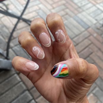Mira Nail Bar - Tell me it's Pride month without telling me it's Pride month. - Waxing Near Me - Miami, Florida Mira Nail Bar - Tell me it's Pride month without telling me it's Pride month. - Waxing Near Me - Miami, Florida