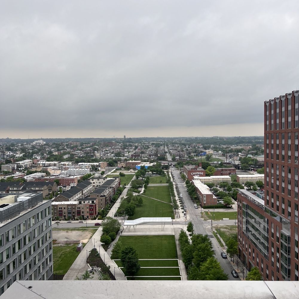 View from rooftop