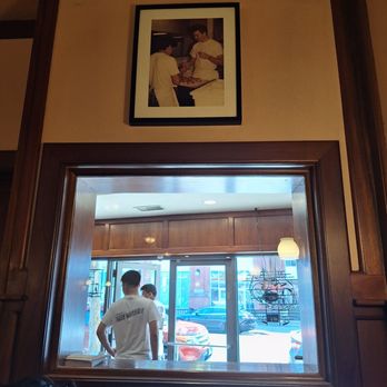 Modern Apizza - A line starting outside soon as we were seated - Pizza Near Me - New Haven, Connecticut
