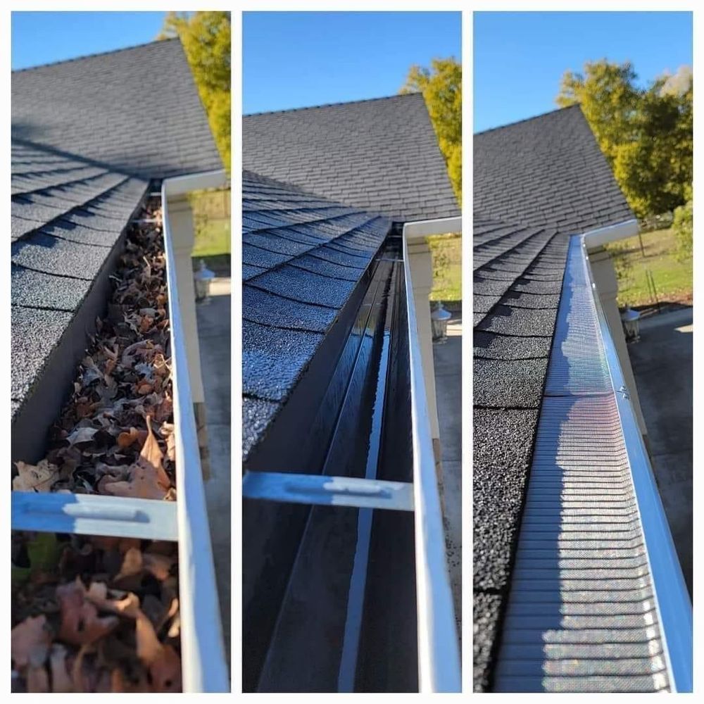 Slide of Butte Gutter Cleaning