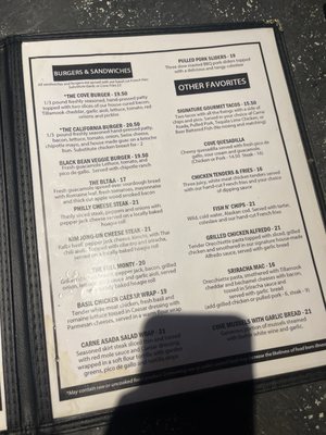 The Cove Restaurant and Lounge by null