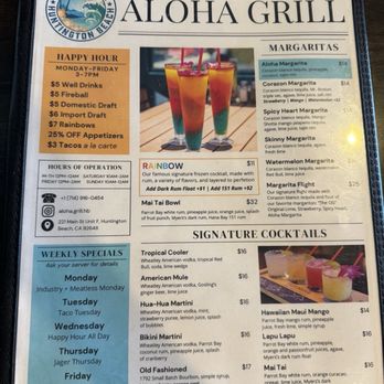 Aloha Grill - Breakfast & Brunch Near Me - Huntington Beach, California