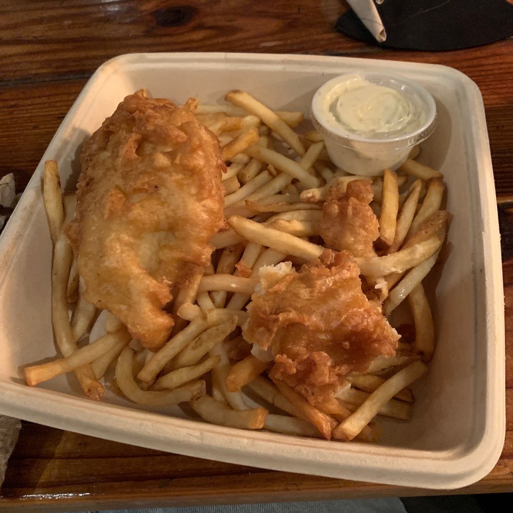 Fish 101 - Fish n chips. Are it before I took the pic - Seafood Near Me - Encinitas, California Fish 101 - Fish n chips. Are it before I took the pic - Seafood Near Me - Encinitas, California