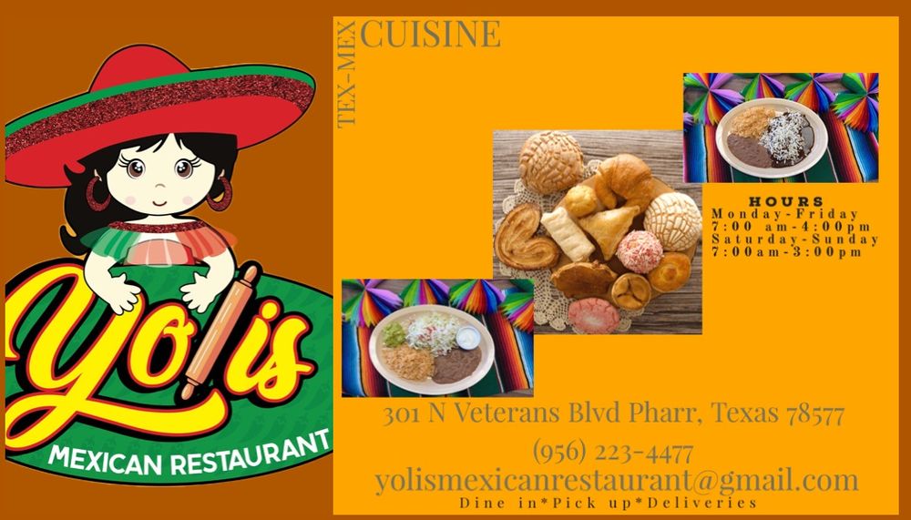 YOLIS MEXICAN RESTAURANT 301 N Veterans Blvd, Pharr, Texas Mexican