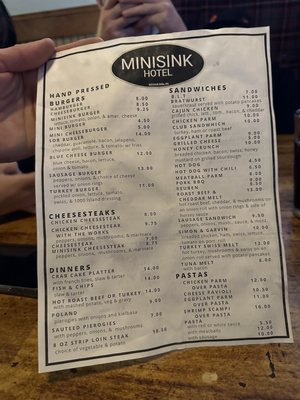 Menu photo 3 Minisink Hotel Minisink Hills, PA Menu photo 3 Minisink Hotel Minisink Hills, PA