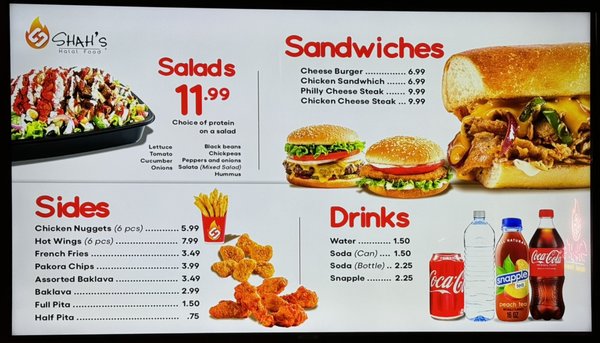 Menu photo 2 Shah's Halal Food New York, NY