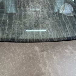 Aura Auto Spa - BEFORE: Heavy dust and grime buildup after sitting outside. We specialize in deep exterior restoration. Deep hand wash in progress.