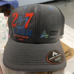 Ez Gift Giving - One of the hats that were customized by E-Z gift giving.