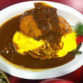 Foo Foo Tei - Omelet and pork cutlet curry rice plate...not the prettiest pic but I promise it's delish! - Tapas/Small Plates Near Me - Hacienda Heights, California Foo Foo Tei - Omelet and pork cutlet curry rice plate...not the prettiest pic but I promise it's delish! - Tapas/Small Plates Near Me - Hacienda Heights, California