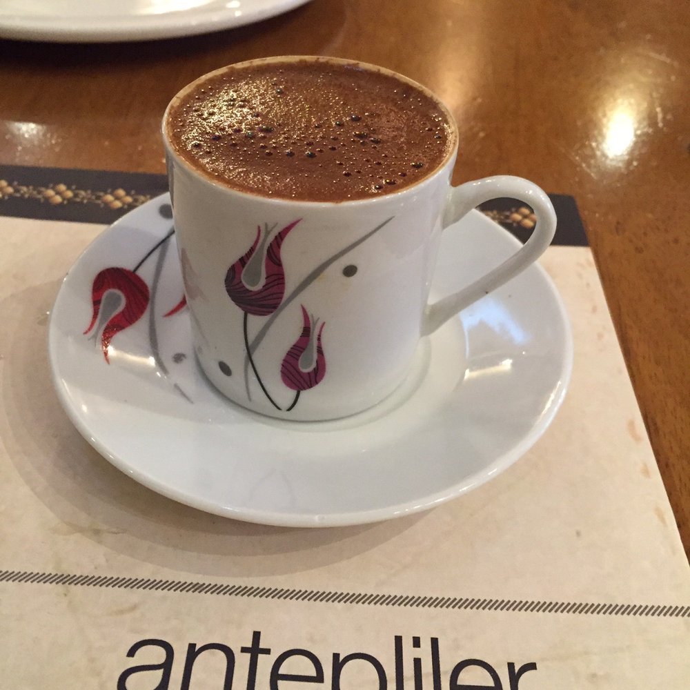 Antepliler - Turkish coffee, more like very strong expresso, sugar only, no cream! - Turkish Near Me - London, XGL Antepliler - Turkish coffee, more like very strong expresso, sugar only, no cream! - Turkish Near Me - London, XGL