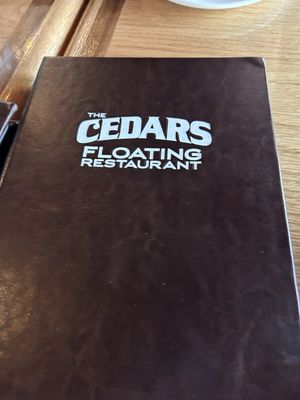 Menu photo 1 Cedars Floating Restaurant Coeur D'alene, ID Menu photo 1 Cedars Floating Restaurant Coeur D'alene, ID