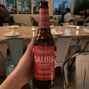 Barceloneta - Daura beer - Spanish Near Me - Miami Beach, Florida