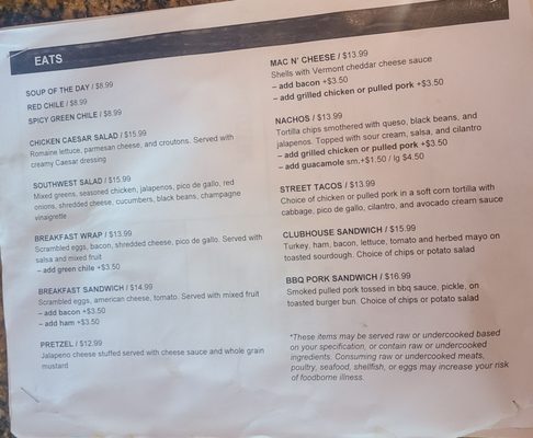 Menu photo 1 Boulder Beer and Tap House Denver, CO Menu photo 1 Boulder Beer and Tap House Denver, CO