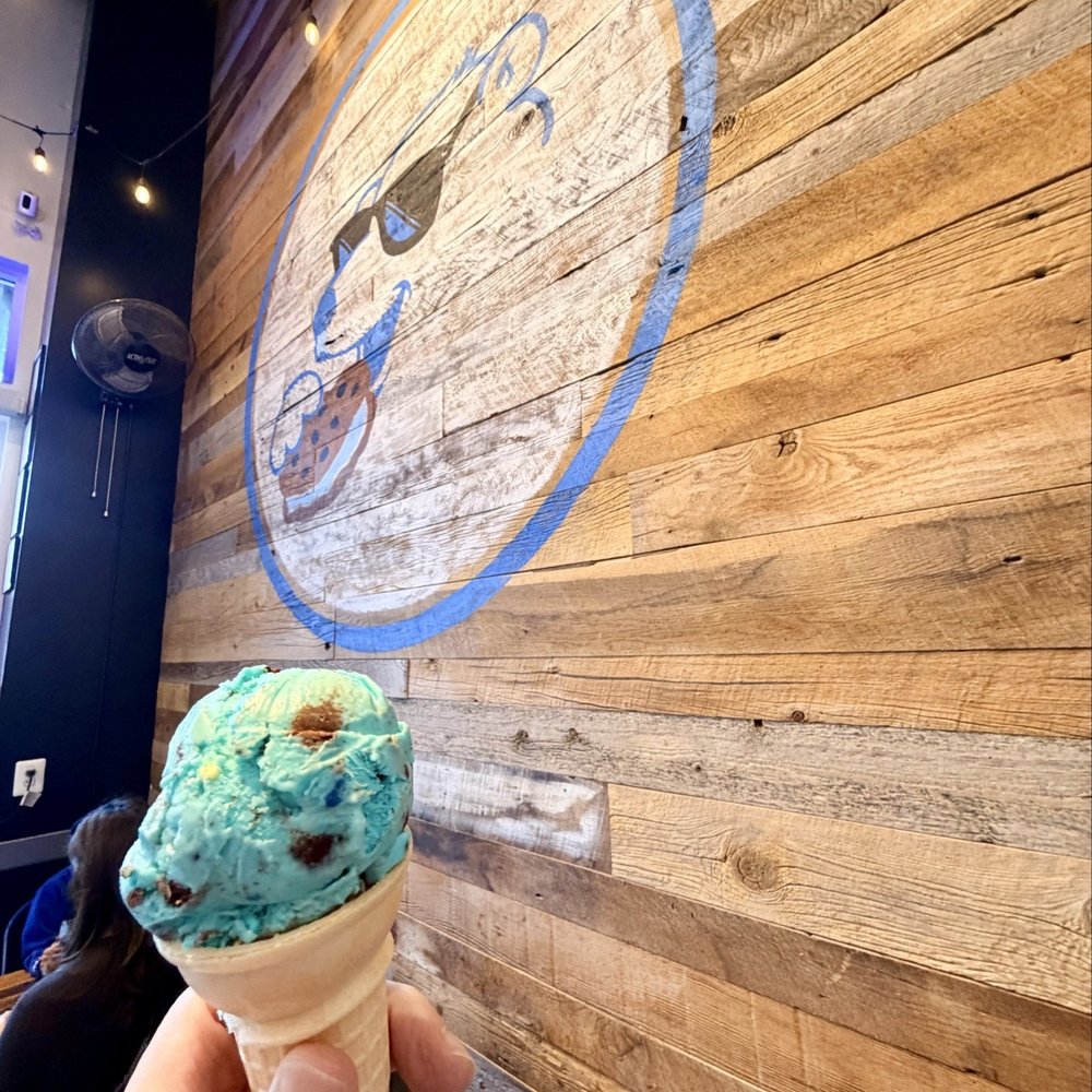 The Baked Bear - Bear Batter in a cone - Ice Cream & Frozen Yogurt Near Me - Miami Beach, Florida The Baked Bear - Bear Batter in a cone - Ice Cream & Frozen Yogurt Near Me - Miami Beach, Florida