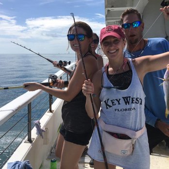 Tortuga IV Charters - Greg helping us out when we caught fish. - Boating Near Me - Key West, Florida