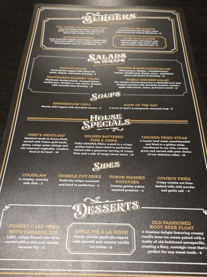 Menu photo 1 Rusty Buckle Saloon Apache Junction, AZ Menu photo 1 Rusty Buckle Saloon Apache Junction, AZ